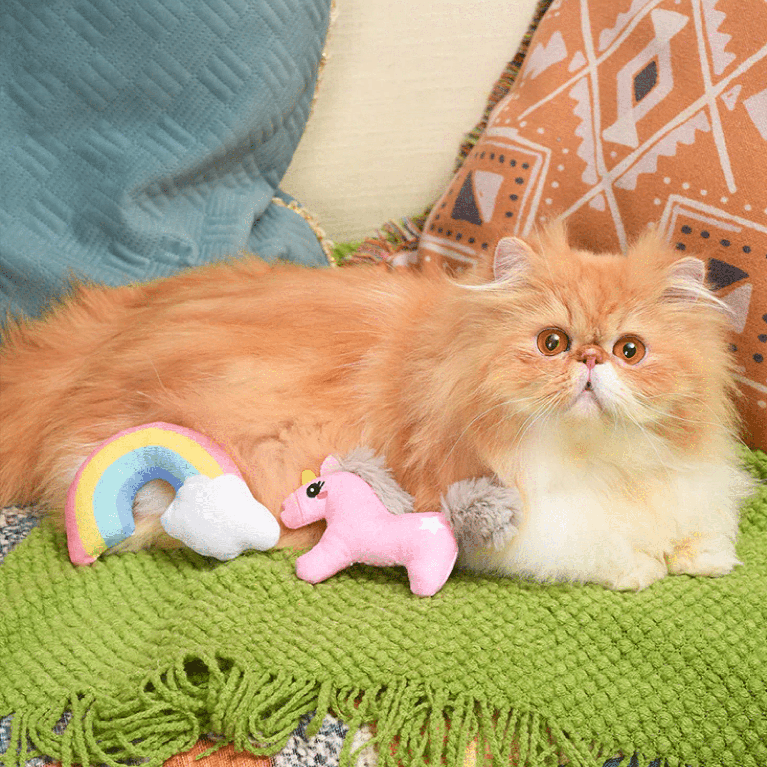 Licorne et arc-en-ciel